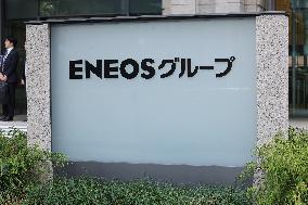 Eneos Group signboard and logo